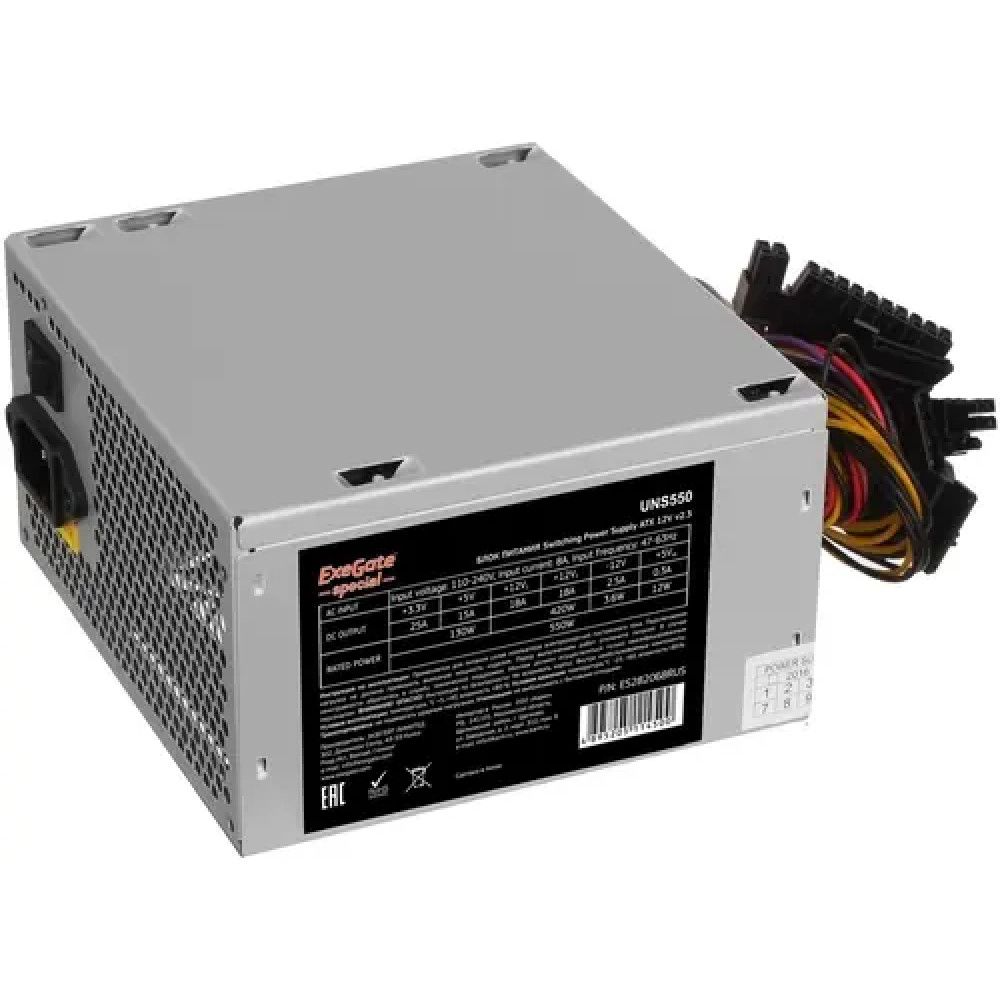 Блок питания ExeGate UNS550 ES282068RUS-PC 550 Вт - миниатюра 2