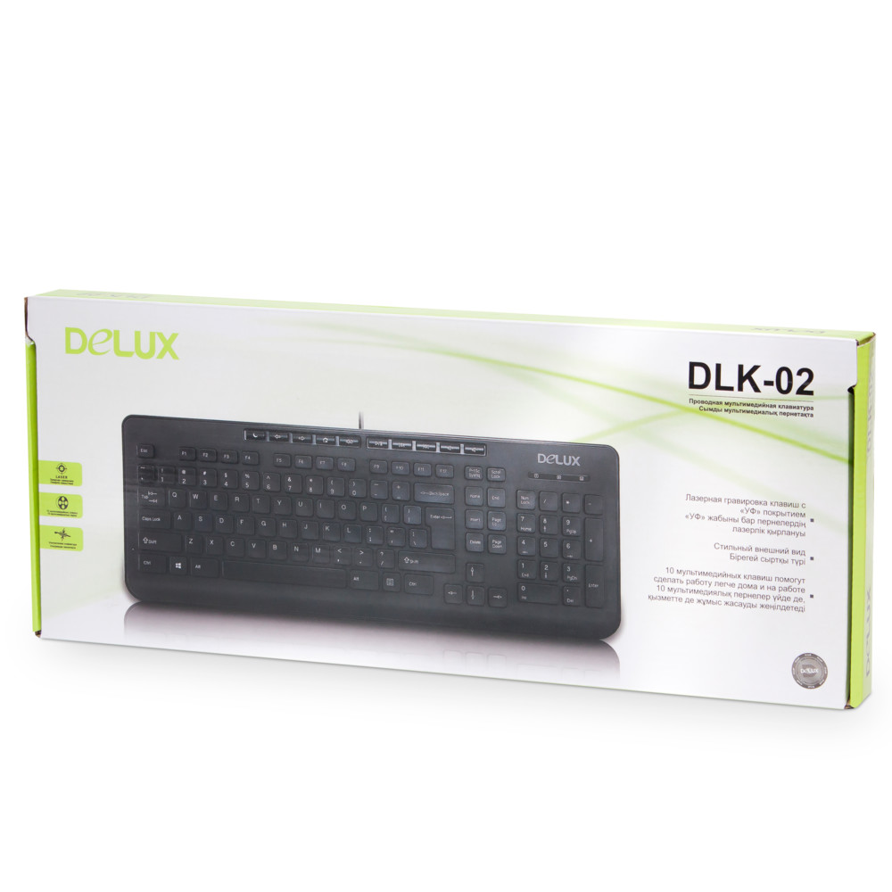 Клавиатура Delux DLK-02UB - миниатюра 3