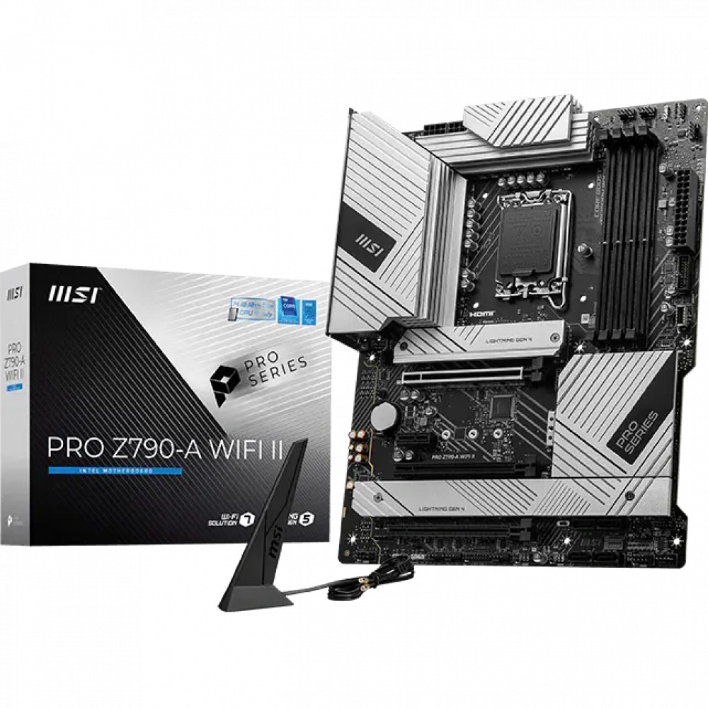 Материнская плата MSI PRO Z790-A WIFI II ATX, LGA 1700 - миниатюра 4