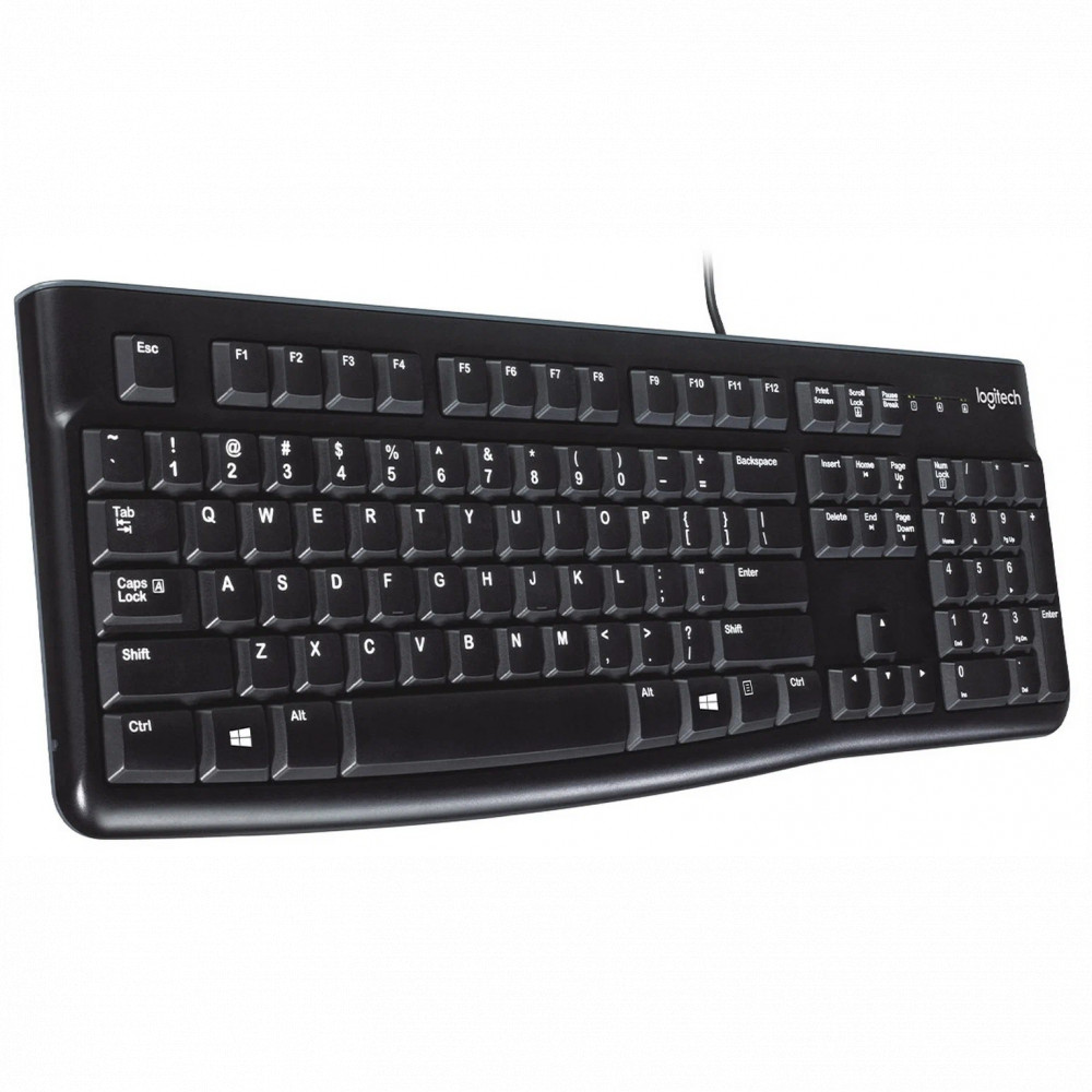 Клавиатура Logitech K120 920-002583 Проводная, USB — фото товара