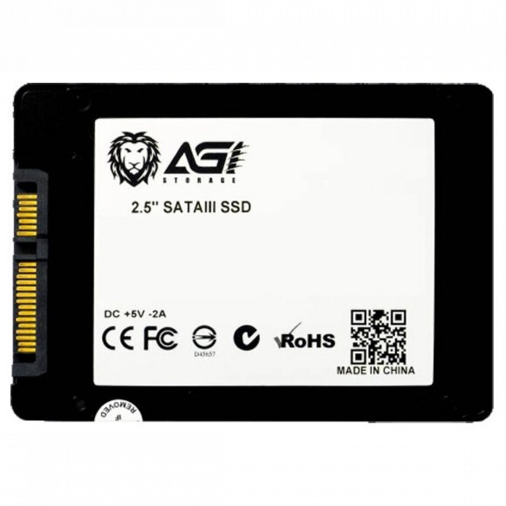 Жесткий диск AGILE AGI1K0GIMAI238 SSD (твердотельные), 1 ТБ, 2.5 дюйма, SATA — фото товара