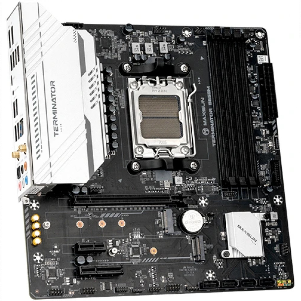 Материнская плата Maxsun Terminator B650M WIFI6 MS-Terminator B650M WIFI6 Micro-ATX, AMD AM5 - миниатюра 2