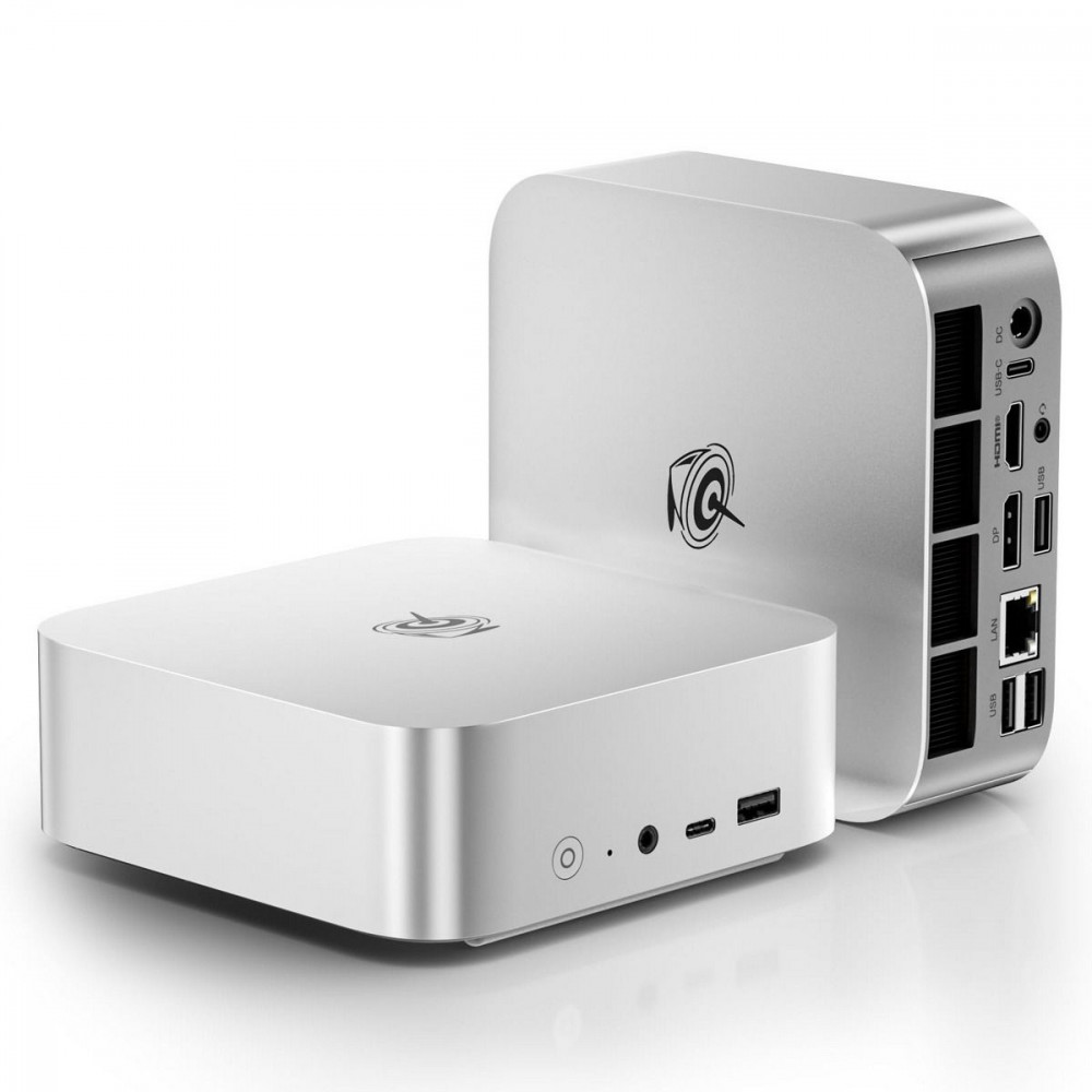 Персональный компьютер Beelink SER8 BL/SER8/8845HS/64G/1TB/Frost Silver Ryzen 7, 8845HS, 3.8, 64 Гб, DDR5-5600, Windows 11 Pro - миниатюра 2
