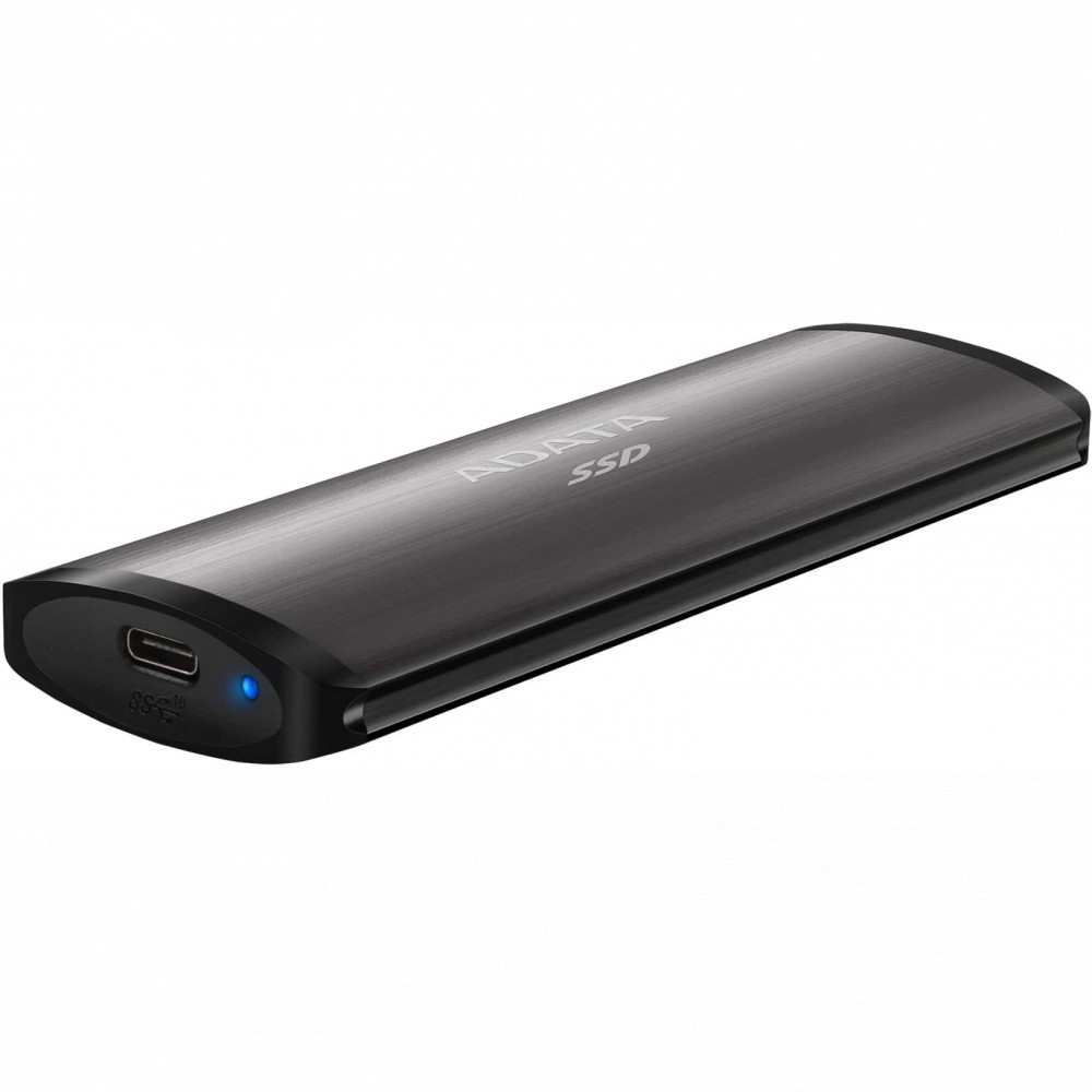 Внешние накопители ADATA SE760 Titan-Gray External SSD ASE760-2TU32G2-CTI 2 ТБ - миниатюра 3