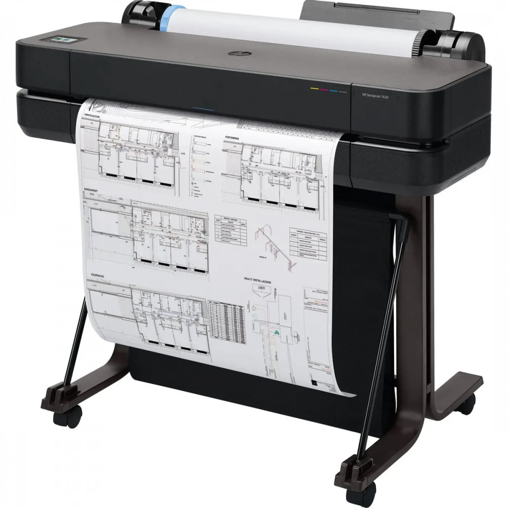 Плоттер HP Designjet T630 24-in 5HB09A Цветной, Струйная, A1+ (24 дюйма) (610), 24" - миниатюра 10