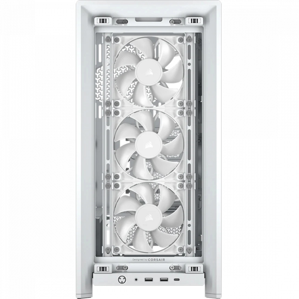 Корпус Corsair Frame 4000D RS White CC-9011313-WW Mid-Tower - миниатюра 2
