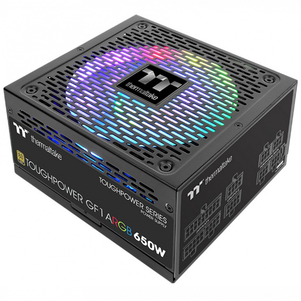 Блок питания Thermaltake Toughpower GF1 ARGB 650W PS-TPD-0650F3FAGE-1 650 Вт — фото товара