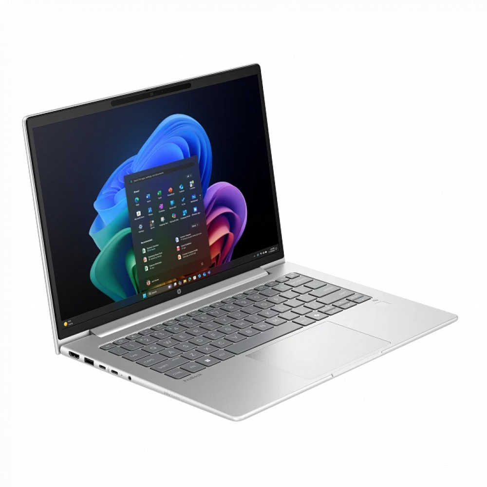 Ноутбук HP Europe ProBook 4 G1q B39XGAT#BJA 14 ", WUXGA 1920x1200 (16:10), Qualcomm, Snapdragon X, 16 Гб, 512 ГБ, Qualcomm® Adreno™ GPU, Windows 11 Pro — фото товара
