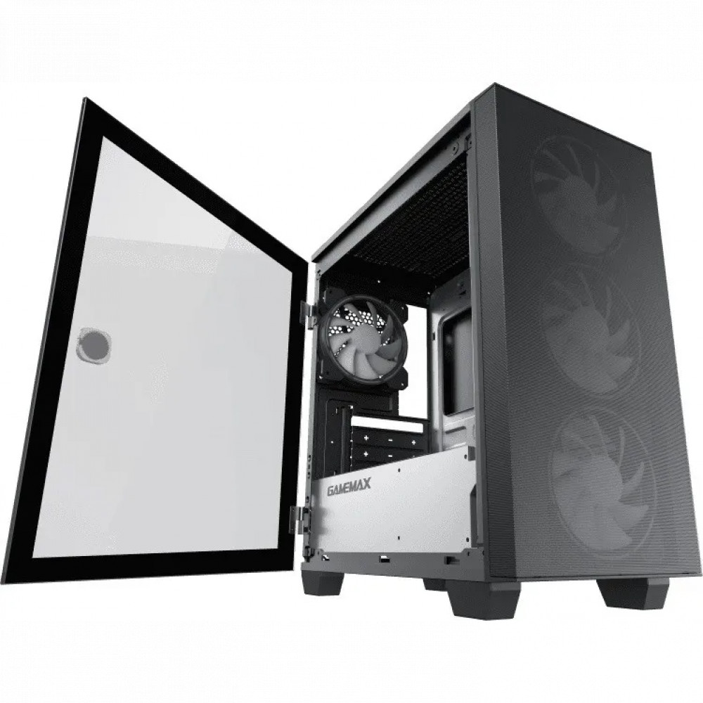 Корпус GameMax Aero mini Black 1110-6607R0017 Mini-Tower - миниатюра 5