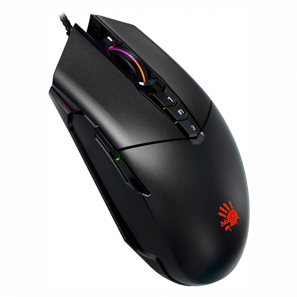 Мышь A4Tech P91s P91S BLACK ACTIVATED Игровые, Проводная - миниатюра 2