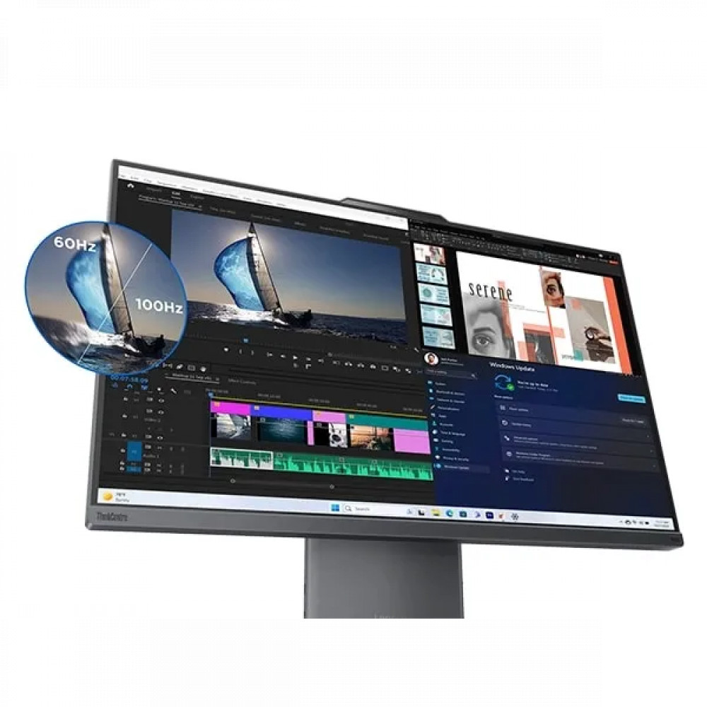 Моноблок Lenovo ThinkCentre Neo 50a 27 Gen 6 LNL 13QF003AGV 27 ", Intel, Core Ultra 5, 226V, 2.1, 16 Гб, 512 Гб — фото товара