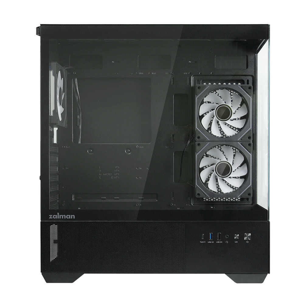 Корпус Zalman Chronix V2 Black CHRONIXV2Black Mid-Tower - миниатюра 2