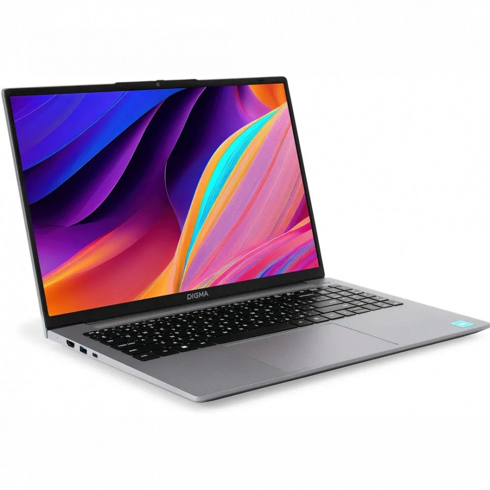 Ноутбук Digma EVE C5805 DN16N1-ADXW01 15.6 ", WUXGA 1920x1200 (16:10), Intel, N Series, 16 Гб, 512 ГБ, Intel UHD Graphics, Windows 11 Pro — фото товара