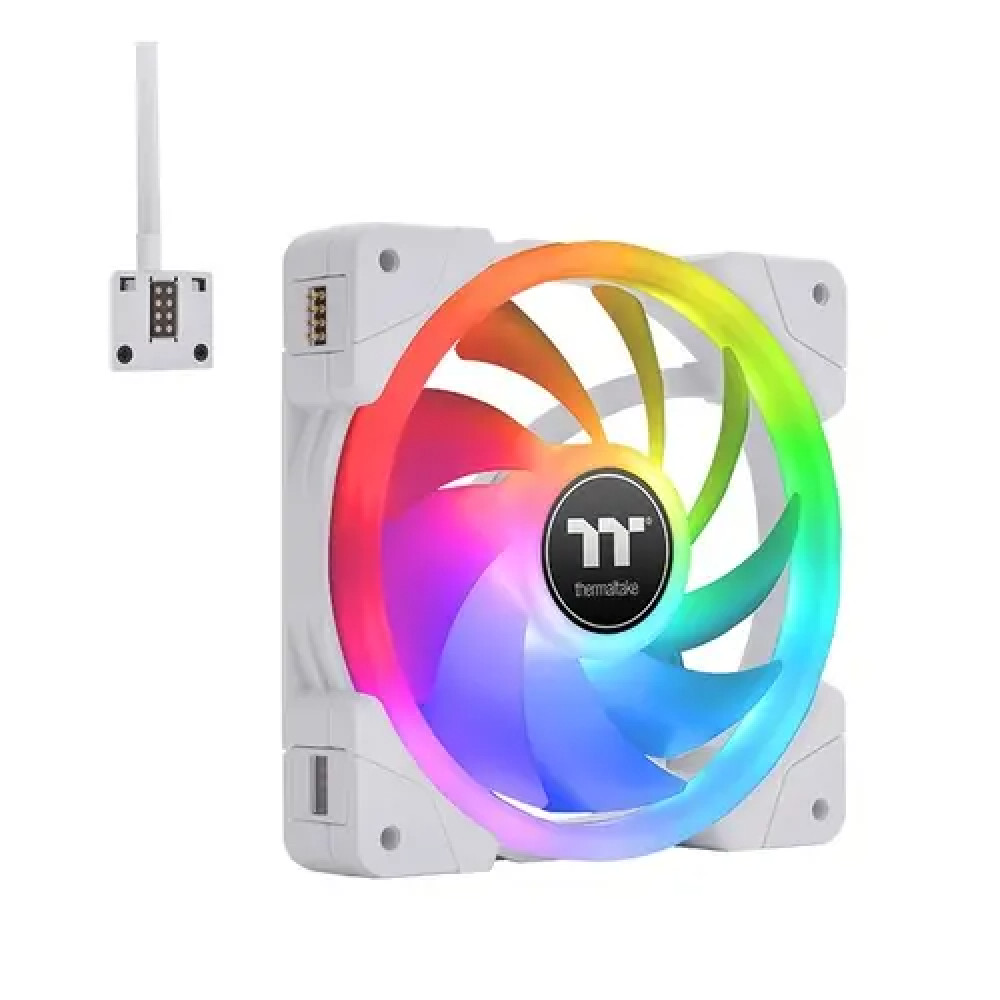 Система охлаждения Thermaltake SWAFAN EX12 RGB PC Cooling Fan White CL-F161-PL12SW-A Для системного блока — фото товара