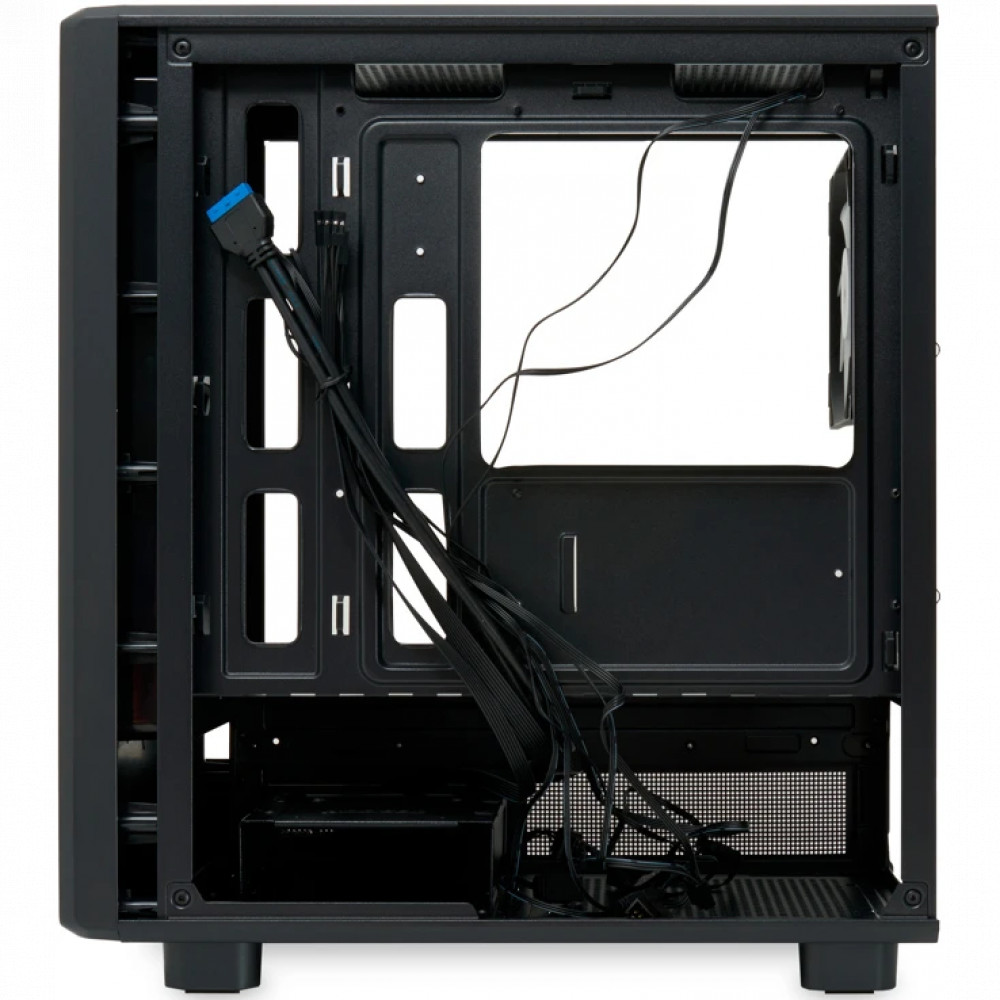 Корпус HSPD M310-TGBK-ARGB Mini-Tower - миниатюра 5