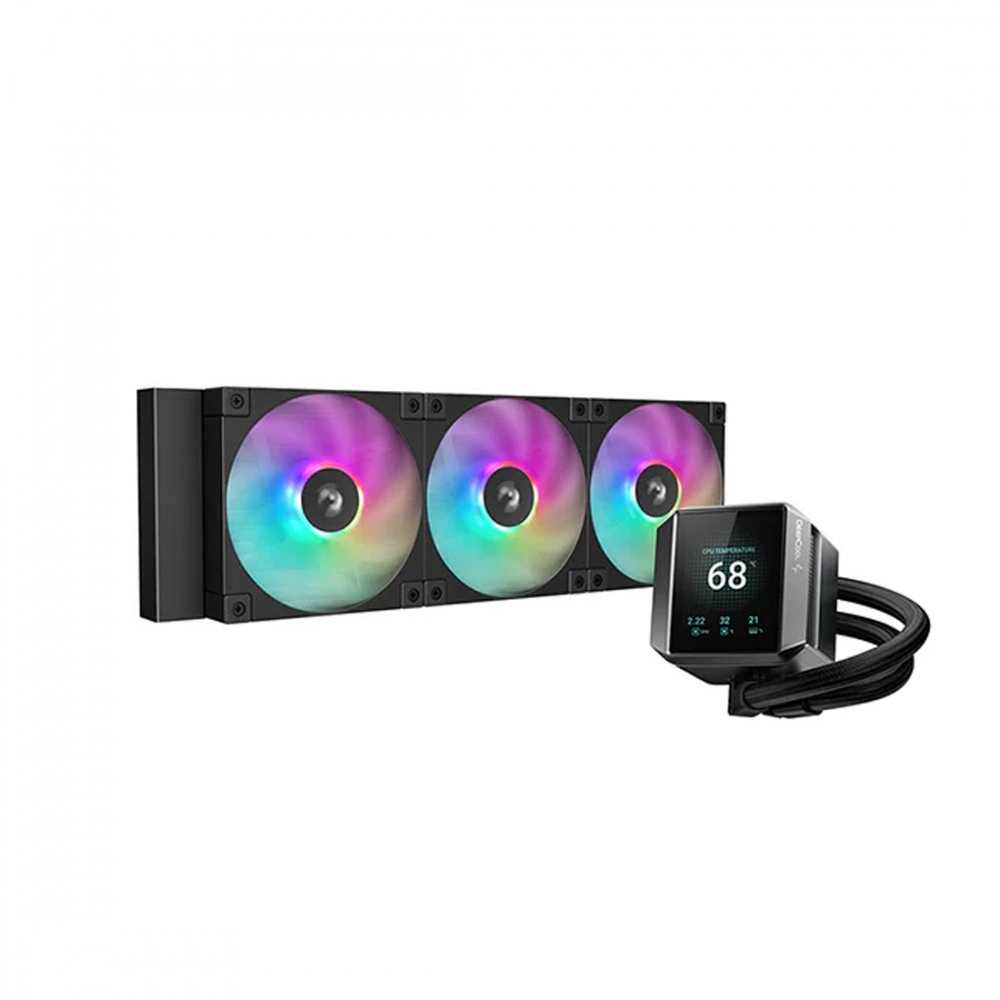Система охлаждения Deepcool MYSTIQUE 360 ARGB R-LX750-BKADSNC-G-1 Для процессора — фото товара