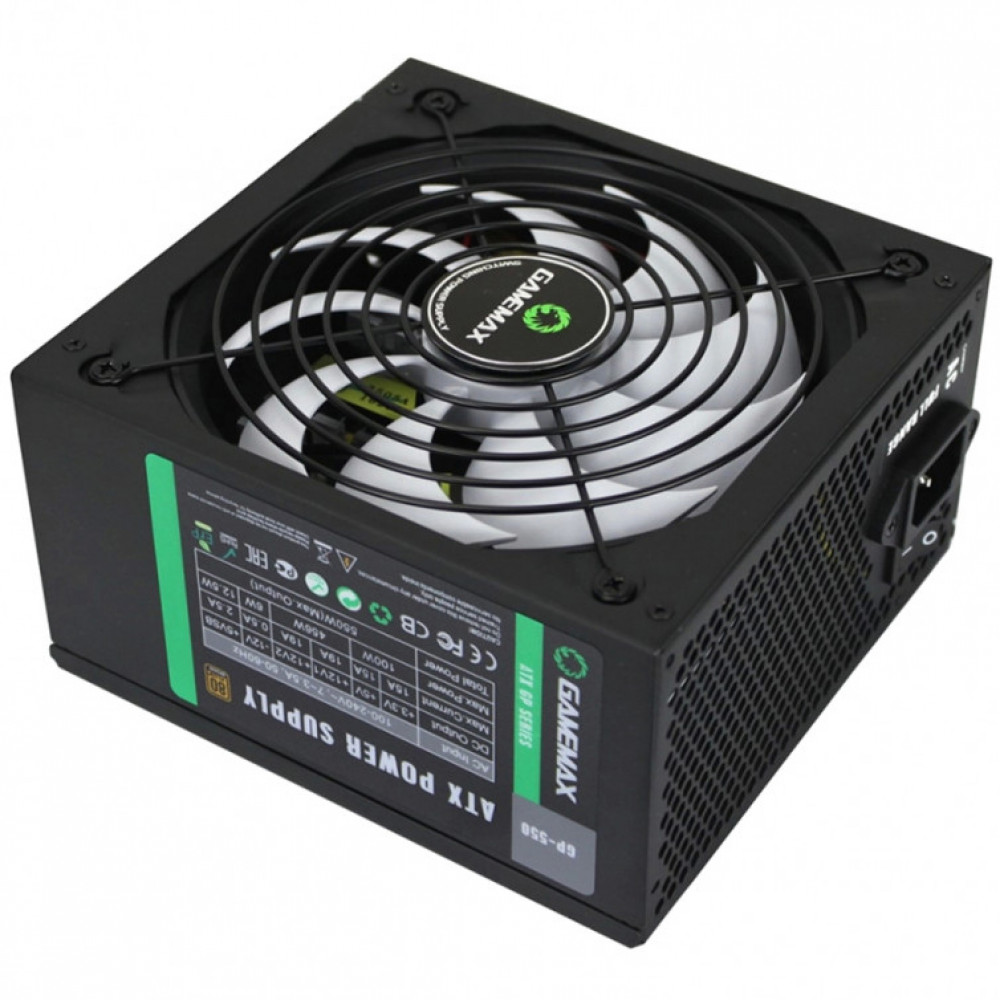 Блок питания GameMax GP 550W 213105000006 550 Вт, 80+ Bronze - миниатюра 2