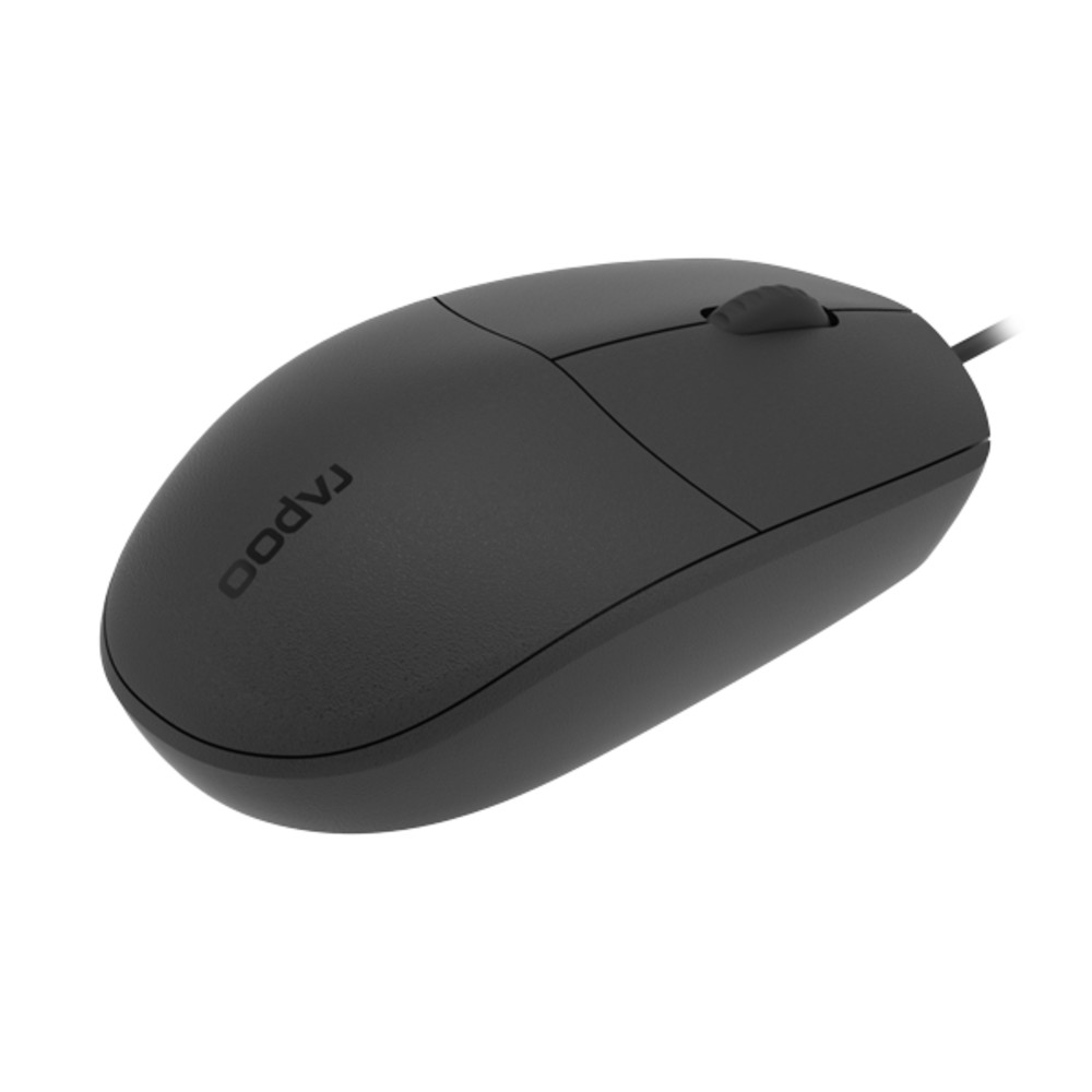 Мышь Rapoo N100 Black RapooN100BL Бюджетные, Проводная - миниатюра 2