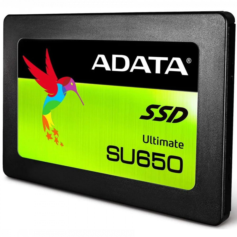 Жесткий диск ADATA Ultimate SU650 ASU650SS-512GT-R SSD (твердотельные), 512 ГБ, 2.5 дюйма, SATA - миниатюра 2