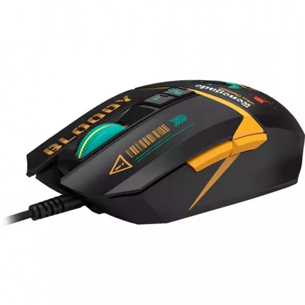 Мышь Bloody W63Max Renegade Black Midnight Игровые, Проводная - миниатюра 3