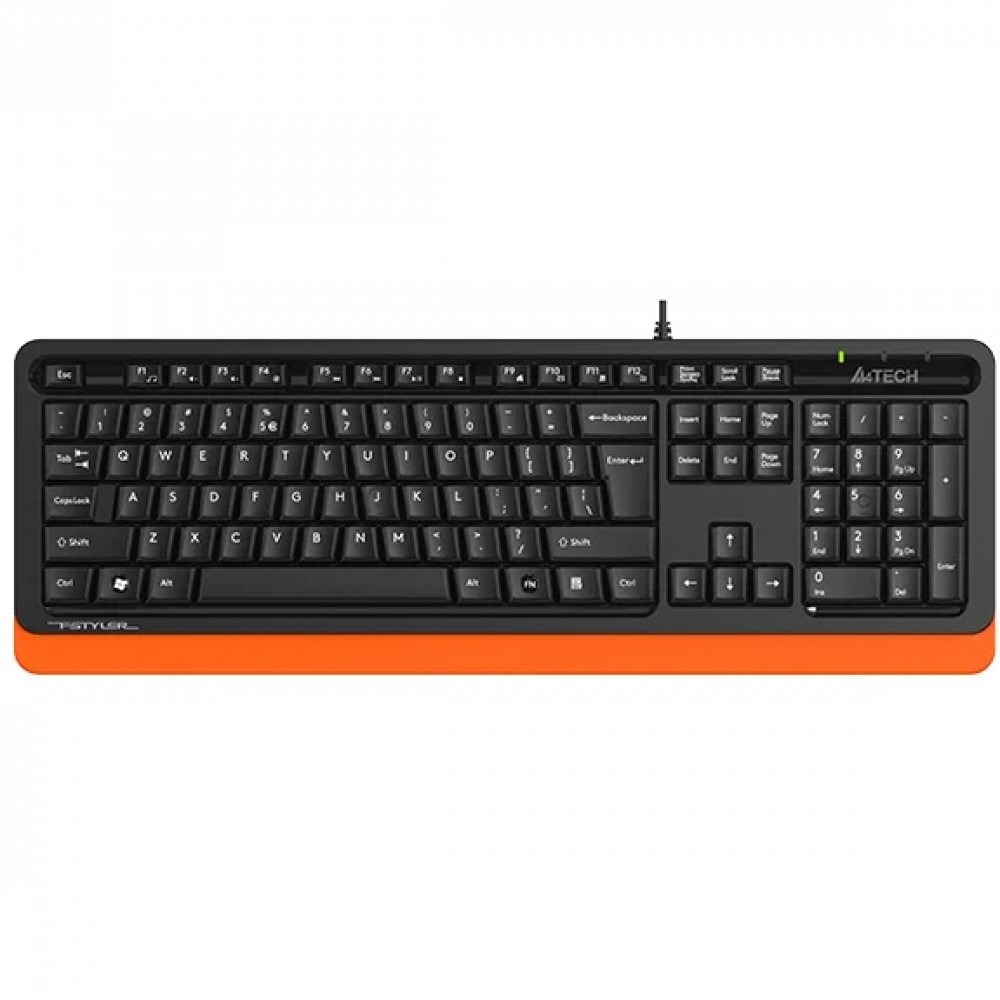 Клавиатура A4Tech FKS10 ORANGE Проводная, USB — фото товара