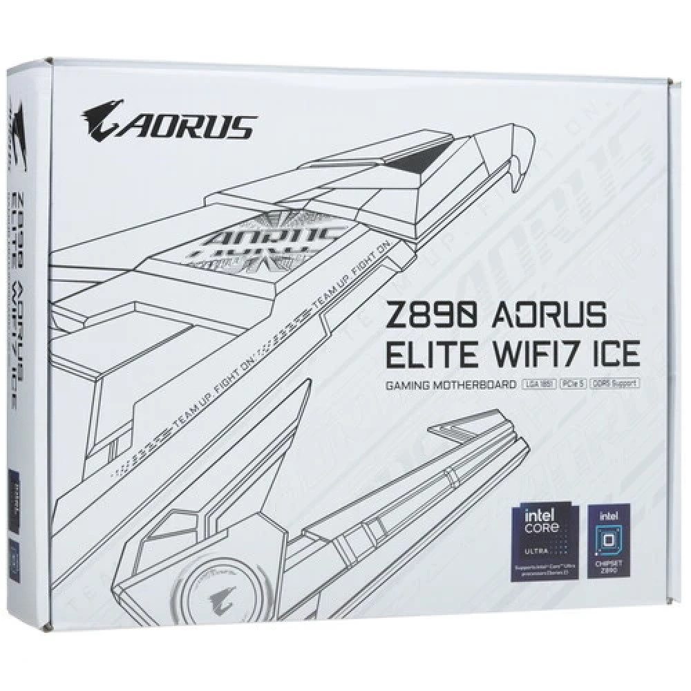 Материнская плата Gigabyte Z890 AORUS ELITE WIFI7 ICE ATX, LGA 1851 - миниатюра 5