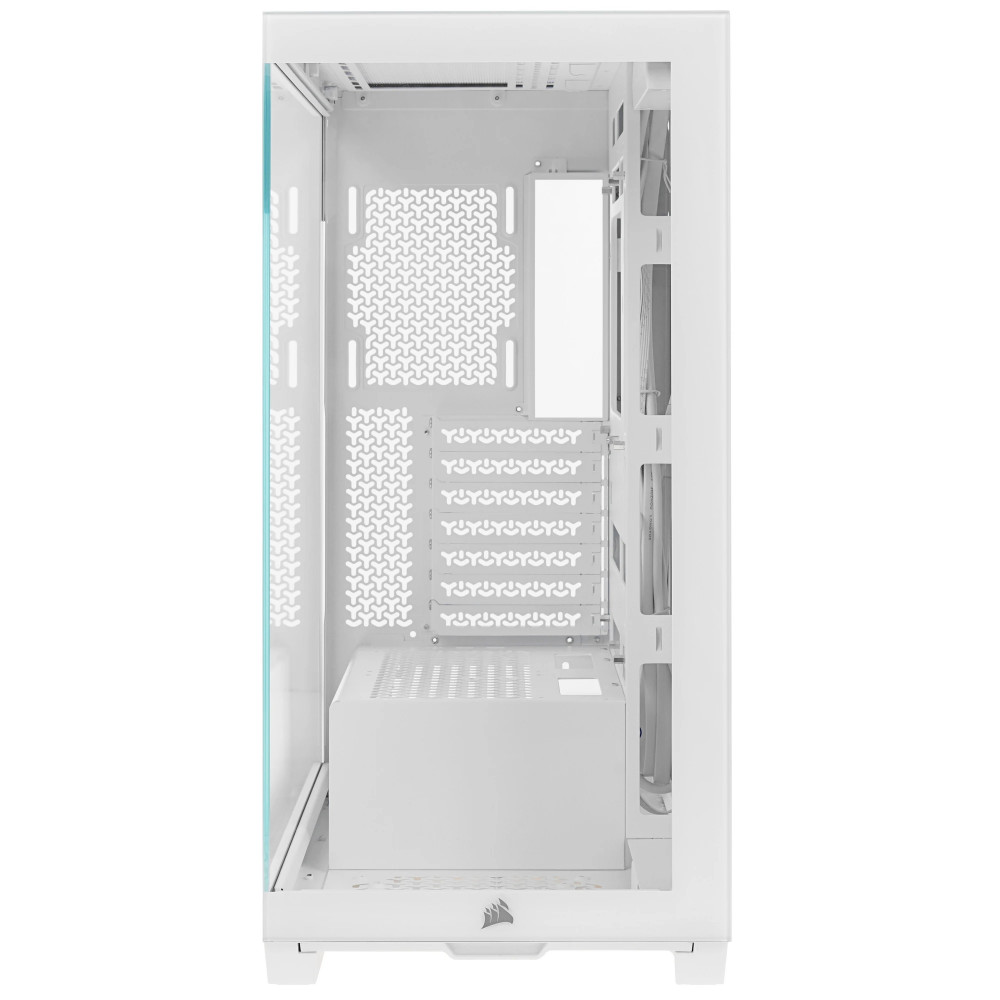 Корпус Corsair 3500X Tempered Glass White CC-9011277-WW Mid-Tower - миниатюра 2