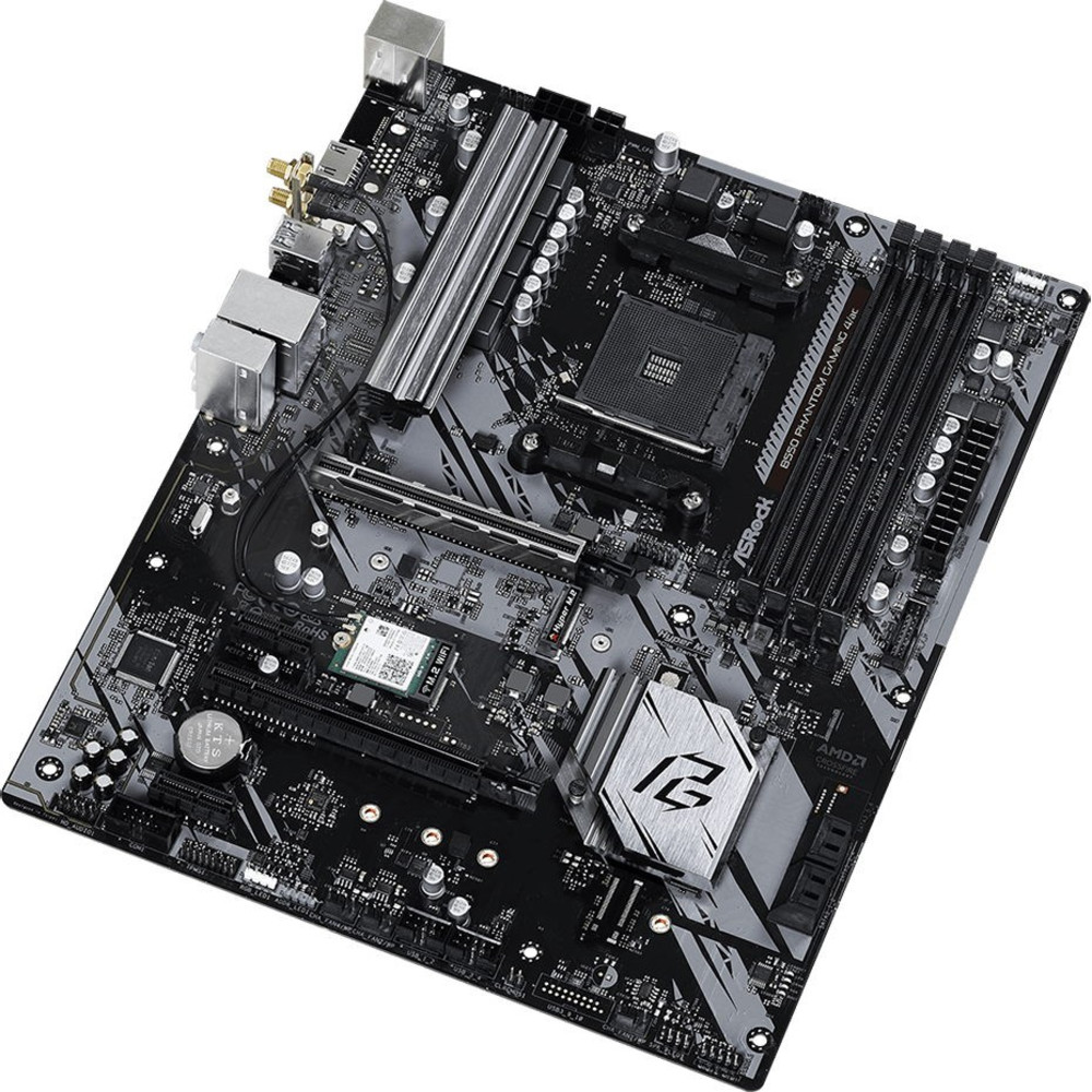 Материнская плата ASRock B550 Phantom Gaming 4 B550 PHANTOM GAMING 4 ATX, AMD AM4 - миниатюра 4
