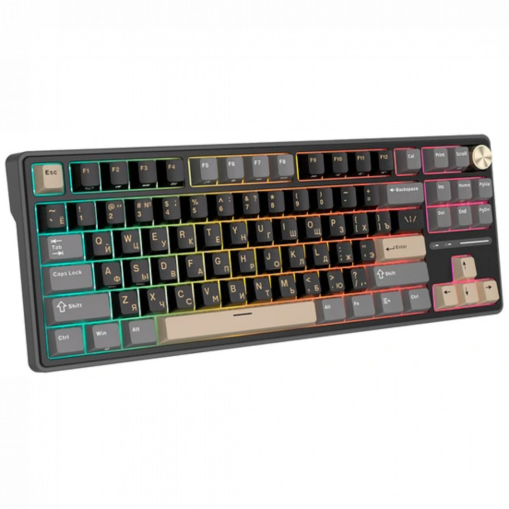 Клавиатура Royal Kludge R87 Pro Phantom (Cream Switch) 6977576550731 Проводная, USB - миниатюра 4