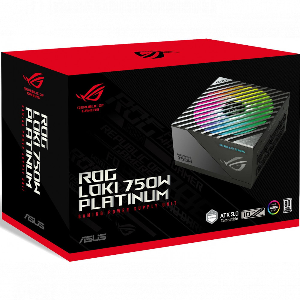 Блок питания Asus ROG LOKI 750P SFX L GAMING ROG-LOKI-750P-SFX-L-GAMING 750 Вт - миниатюра 12