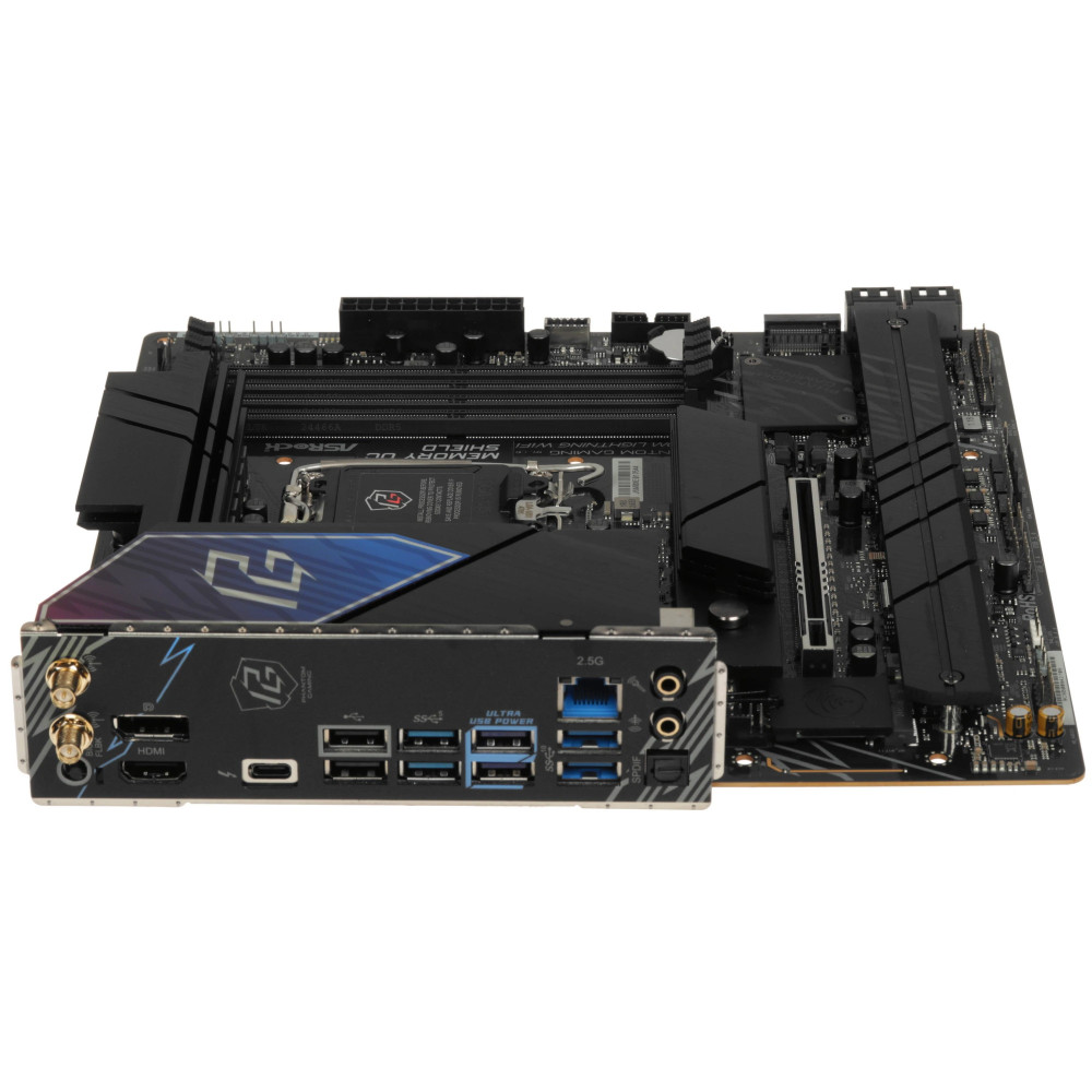 Материнская плата ASRock B860M Lightning WiFi Micro-ATX, LGA 1851 - миниатюра 3
