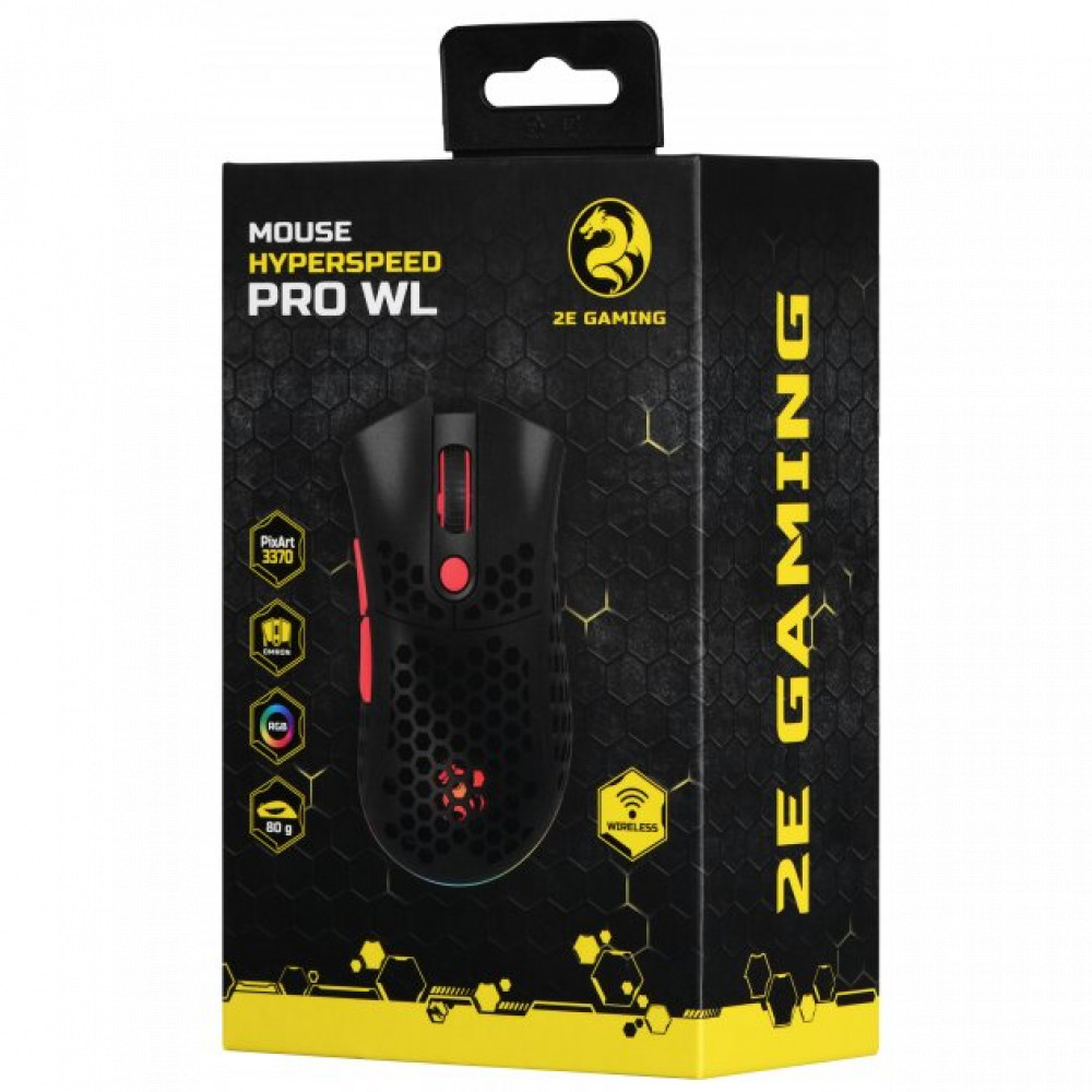 Мышь 2E GAMING HyperSpeed Pro WL 2E-MGHSPR-WL-BK Игровые, Беспроводная - миниатюра 5