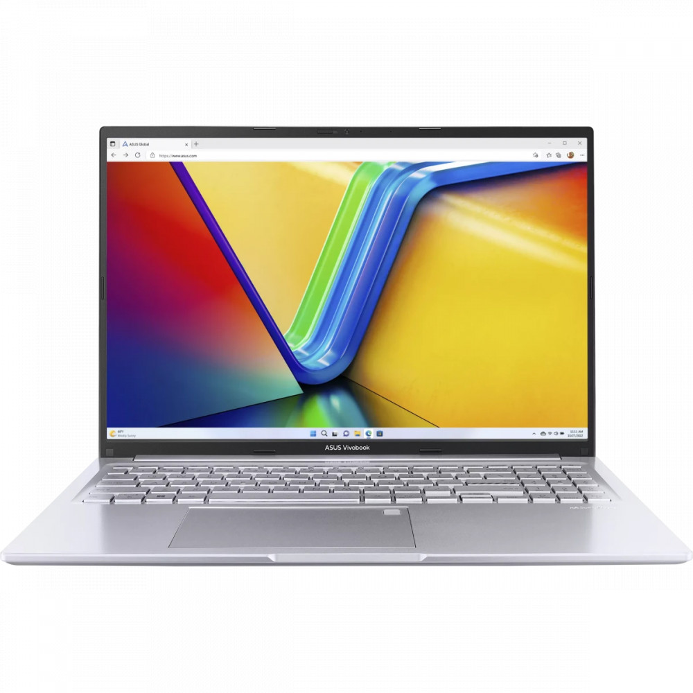 Ноутбук Asus M1605NAQ Vivobook 16 Cool Silver 90NB1832-M00570 16 ", WUXGA 1920x1200 (16:10), AMD, Ryzen 5, 16 Гб, 512 ГБ, AMD Radeon 660M - миниатюра 2