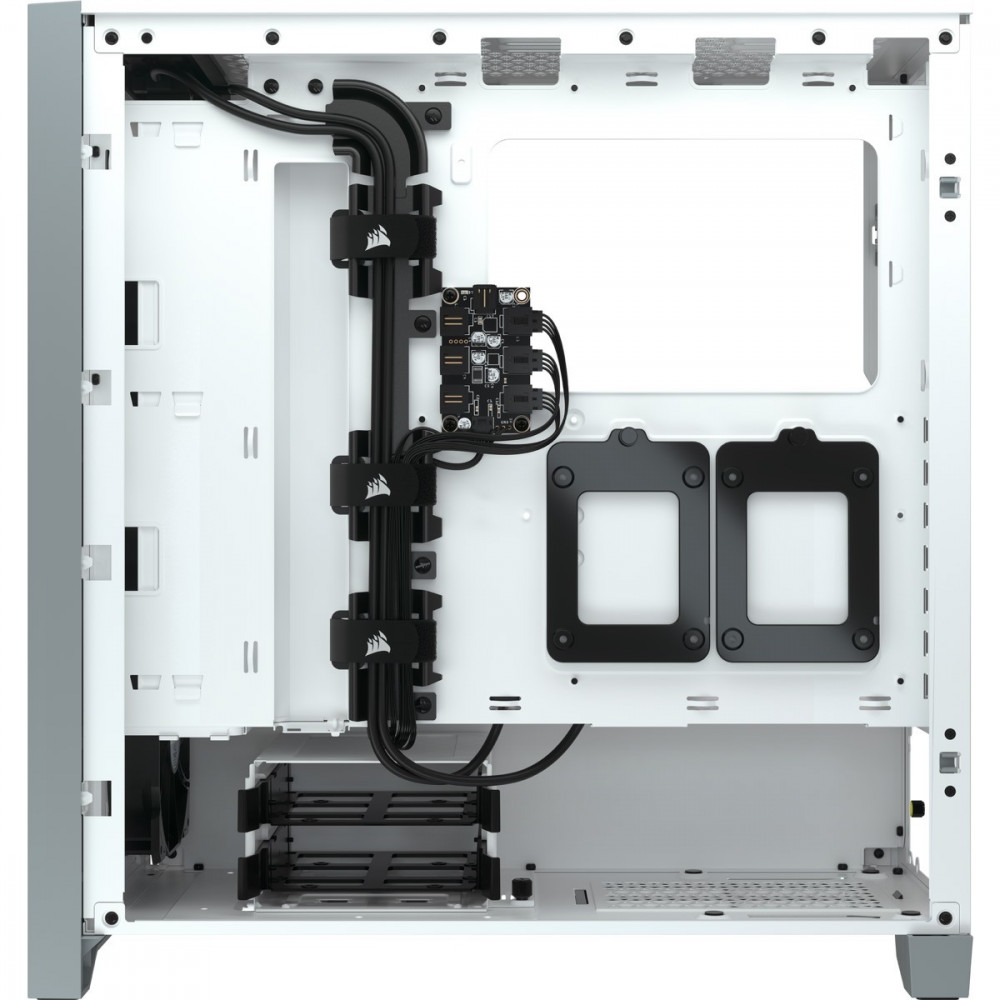 Корпус Corsair iCUE 4000X RGB White CC-9011205-WW Mid-Tower - миниатюра 7