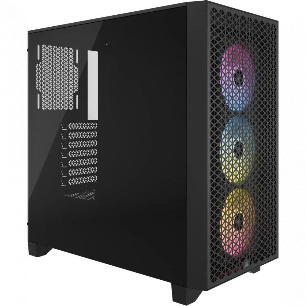 Корпус Corsair 3000D RGB Airflow Black CC-9011255-WW Mid-Tower - миниатюра 6