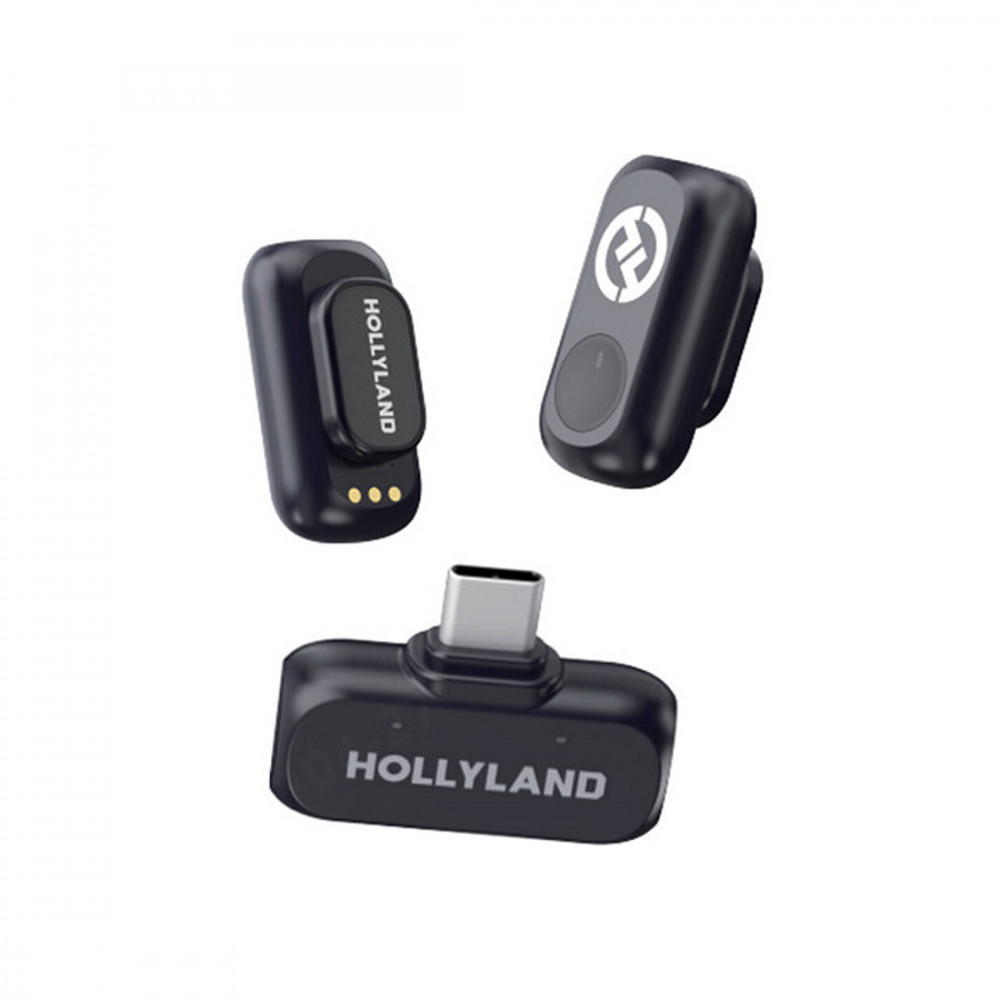 Микрофон Hollyland Lark A1 Duo Black LARK A1 DUO - миниатюра 2