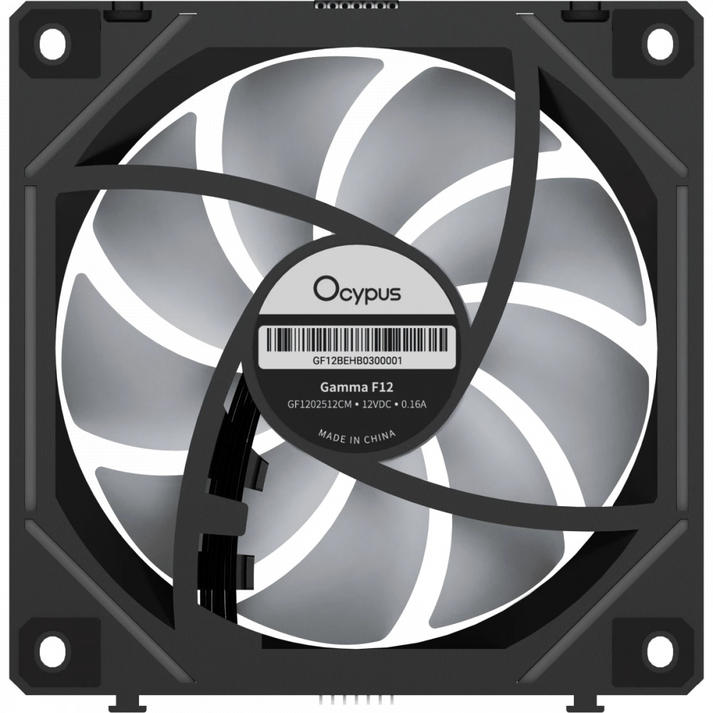 Система охлаждения Ocypus Gamma F12 UNI BK ARGB REVERSE BLADE 3-IN-1 Gamma-F12-BK3AM01U-GL Для системного блока - миниатюра 3
