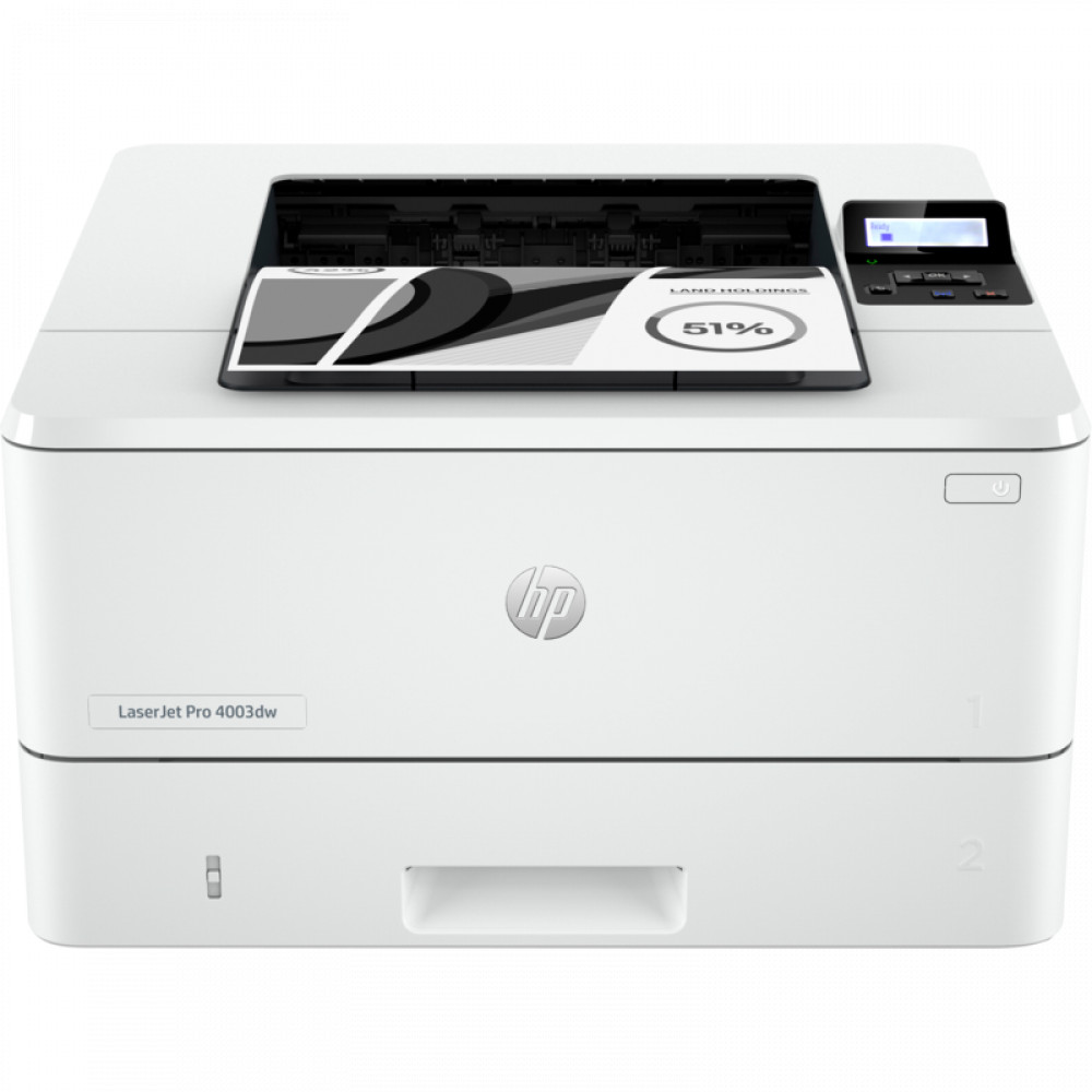 Принтер HP LaserJet Pro 4003dw 2Z610A А4, Лазерный, Монохромная - миниатюра 2