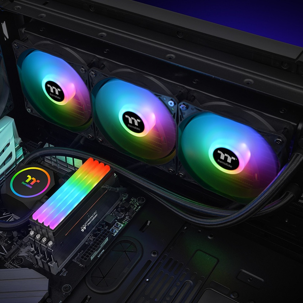 Система охлаждения Thermaltake Floe RC360 CL-W290-PL12SW-A Для процессора - миниатюра 5