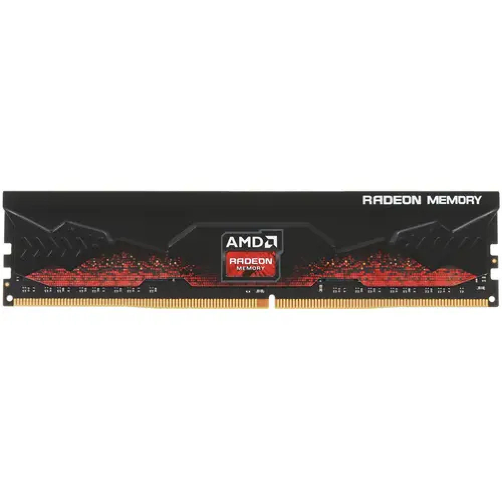 ОЗУ AMD R9 Gamers Series Black Gaming Memory R9S48G3206U2S DIMM, DDR4, 8 Гб, 3200 МГц — фото товара