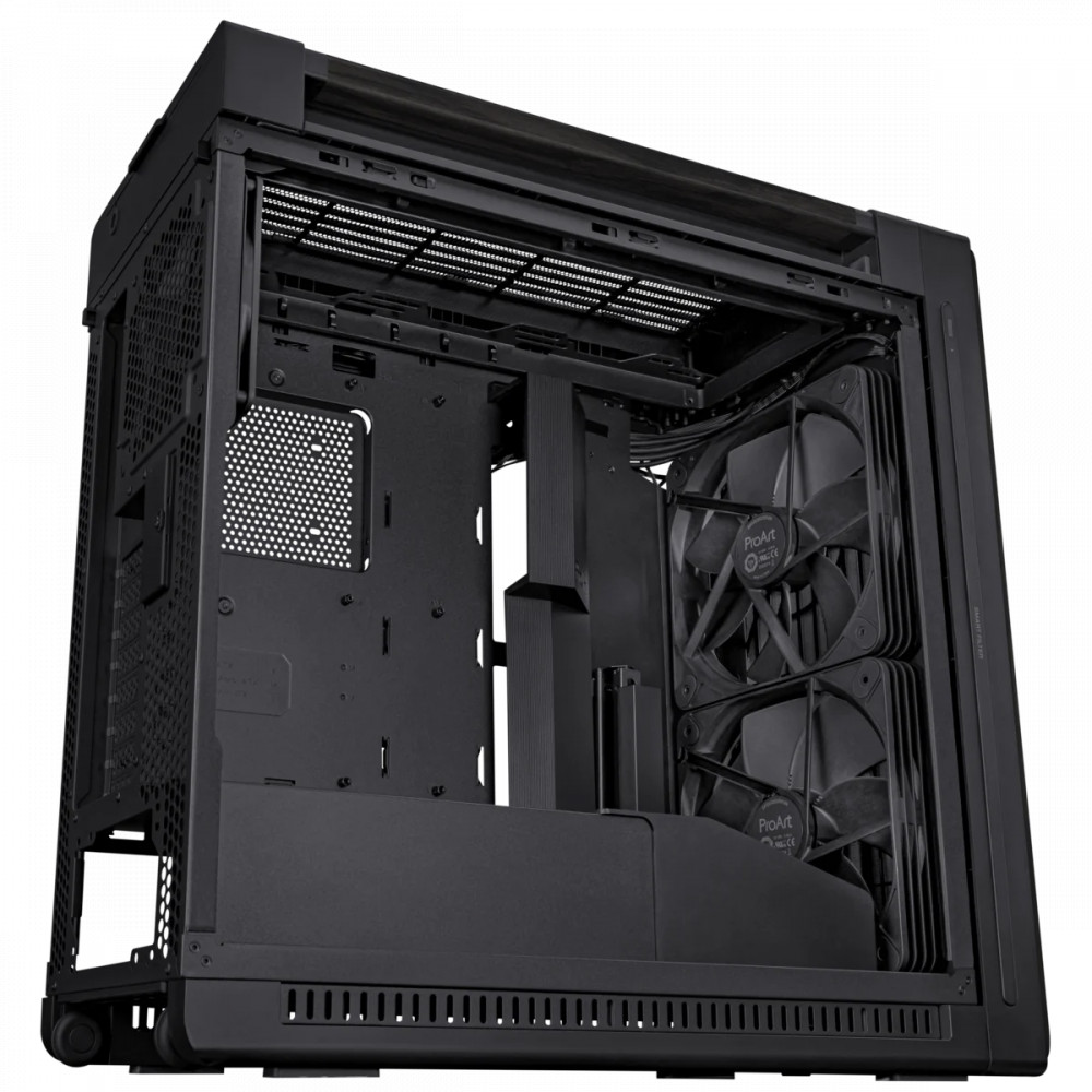 Корпус Asus PROART PA602 WOOD METAL PROART PA602 WOOD METAL PWM BLACK Mid-Tower - миниатюра 9