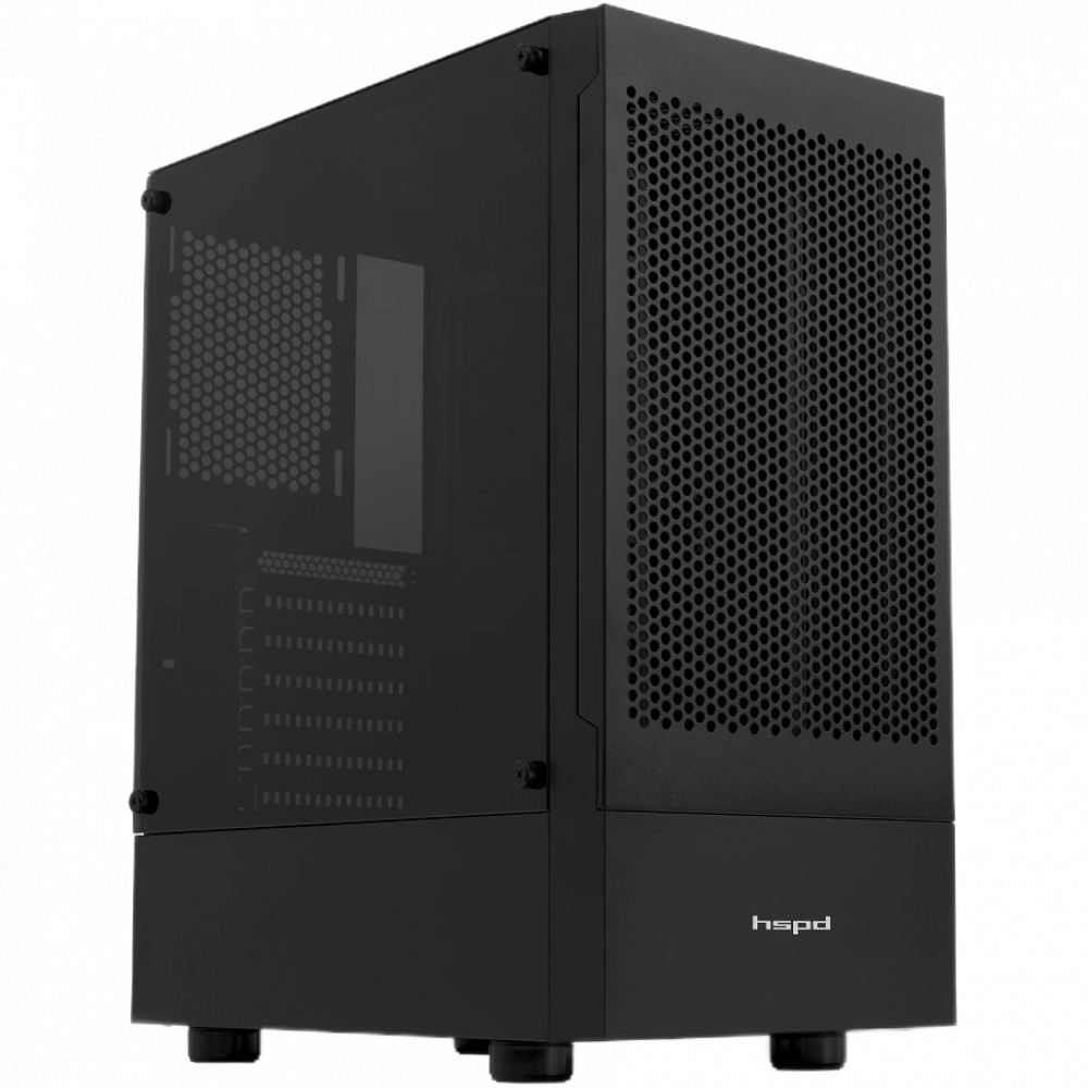 Корпус HSPD M540-TGBK Black Mid-Tower — фото товара