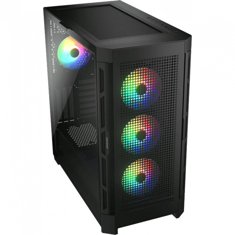 Корпус Cougar Duoface Pro RGB Black CGR-5AD1B-RGB Mid-Tower - миниатюра 3