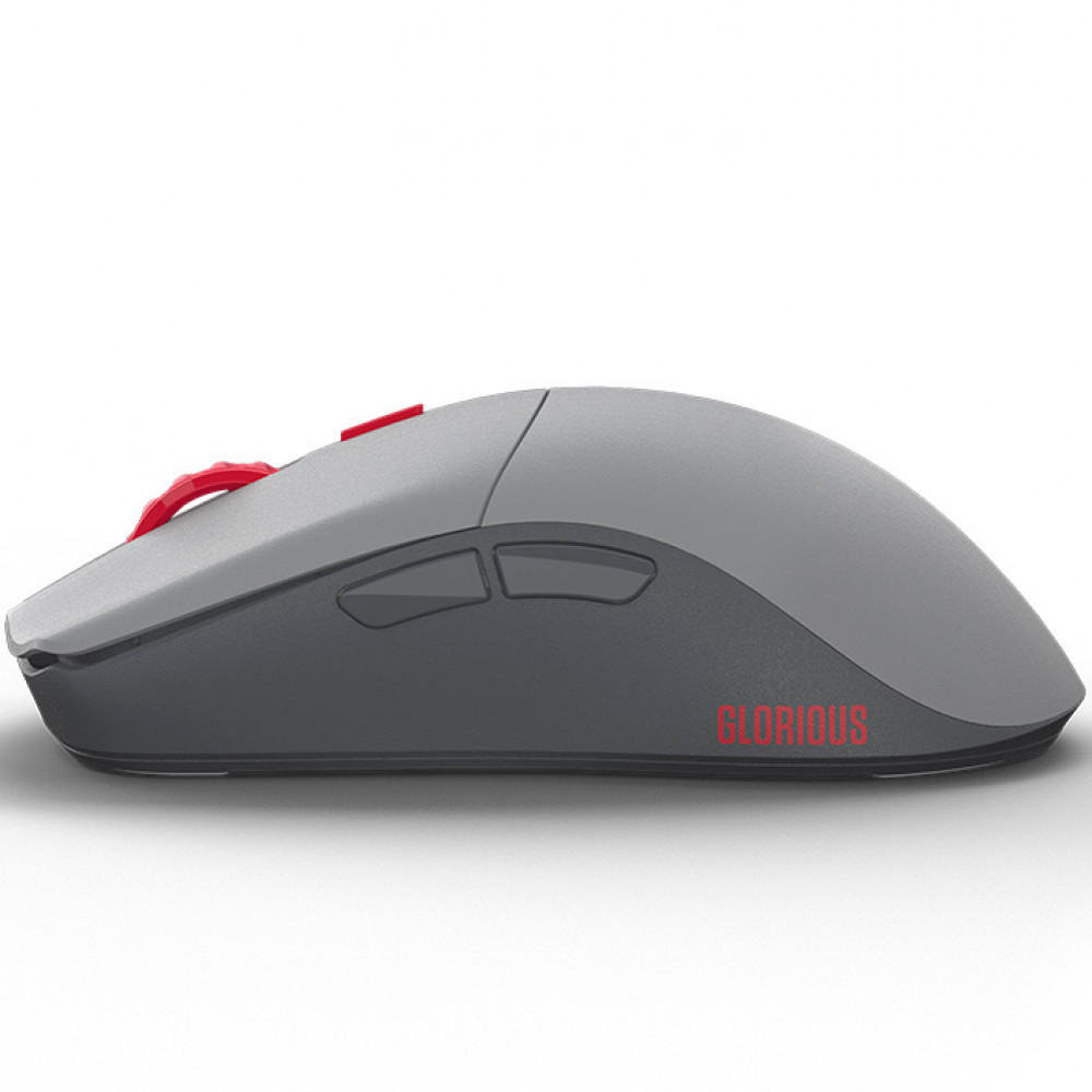Мышь GLORIOUS Series One PRO серый/красный GLO-MS-P1W-CT-FORGE Игровые, Беспроводная - миниатюра 4