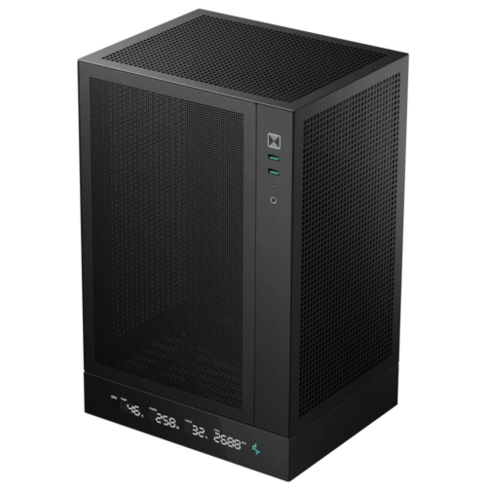 Корпус Deepcool CH170 Digital черный R-CH170-BKNPI0D-G-1 Mini-Tower — фото товара