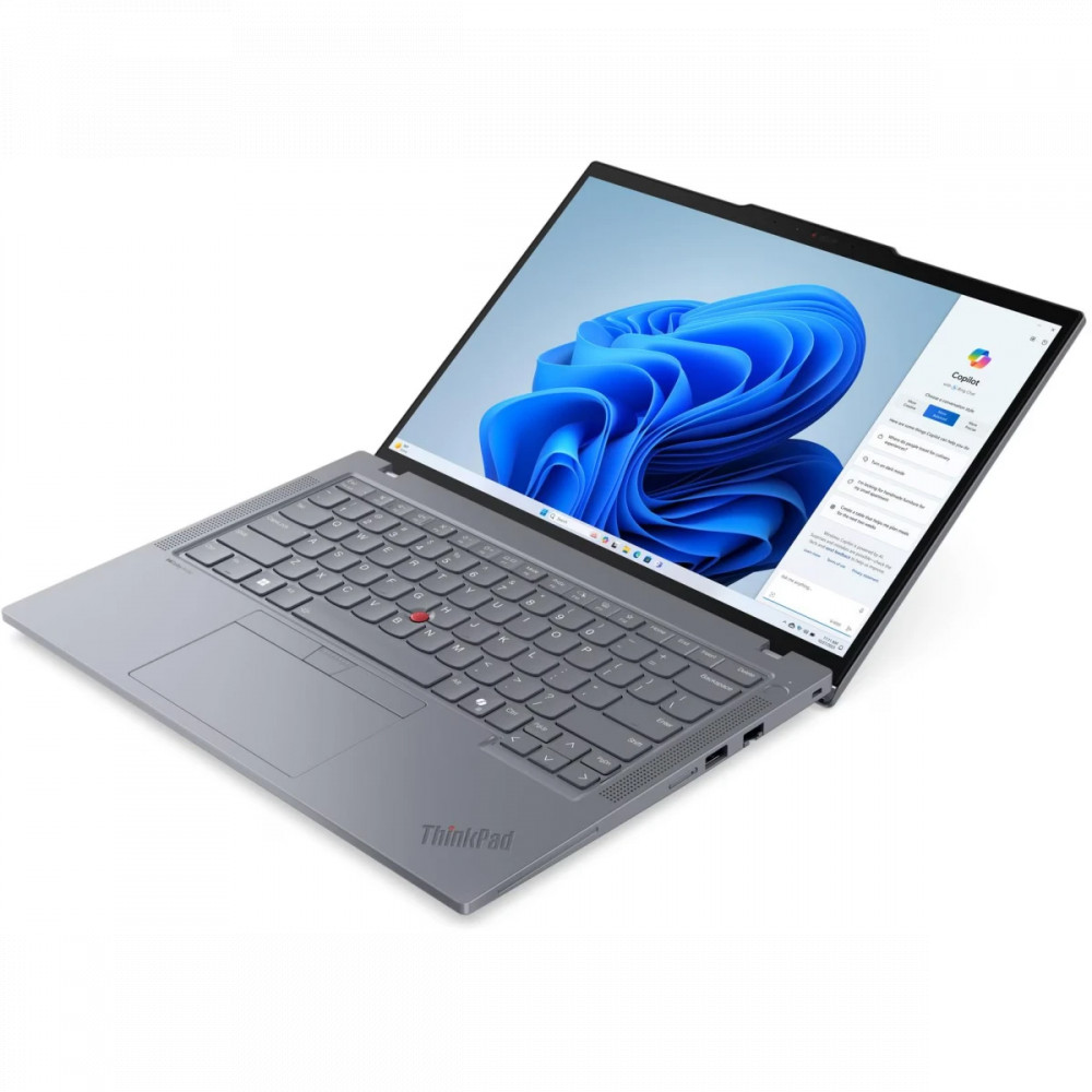 Ноутбук Lenovo ThinkPad T14 Gen 5 21ML0089US 14 ", WUXGA 1920x1200 (16:10), Intel, Core Ultra 7, 16 Гб, 512 ГБ, Intel Graphics, Windows 11 Pro - миниатюра 3