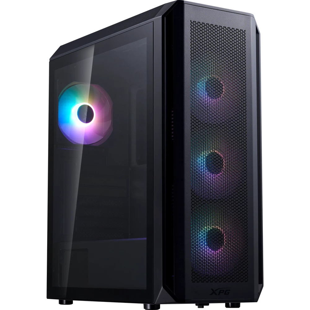 Корпус XPG VALOR AIR PLUS Black VALORAIRPLUSMTA-BKCWW Mid-Tower — фото товара