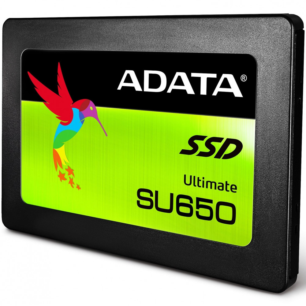 Жесткий диск ADATA Ultimate SU650 ASU650SS-256GT-R SSD (твердотельные), 256 ГБ, 2.5 дюйма, SATA - миниатюра 3
