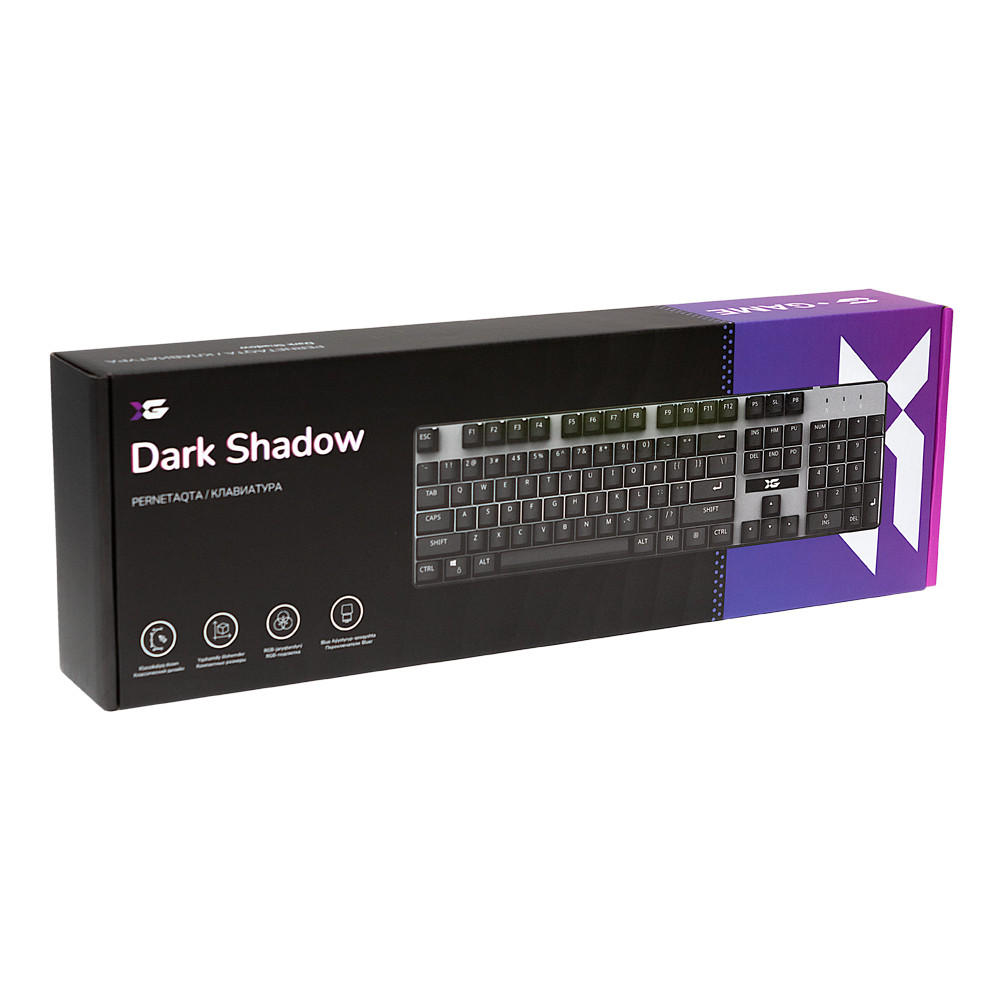 Клавиатура X-Game Dark Shadow 6901609224009 Проводная, USB - миниатюра 3