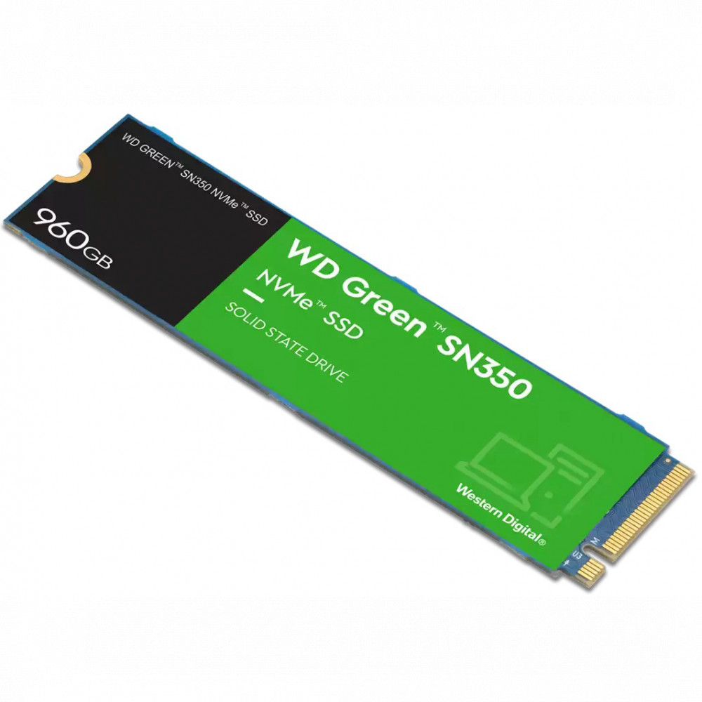 Жесткий диск Western Digital GREEN SN350 WDS960G2G0C SSD (твердотельные), 960 ГБ, M.2 - миниатюра 3